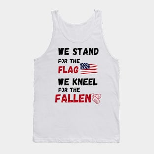 We Stand For the flag Tank Top